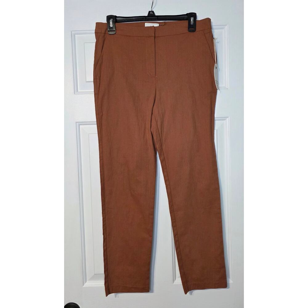 Have Los Angeles Womens Career Dress Pants Size L NWT Rust